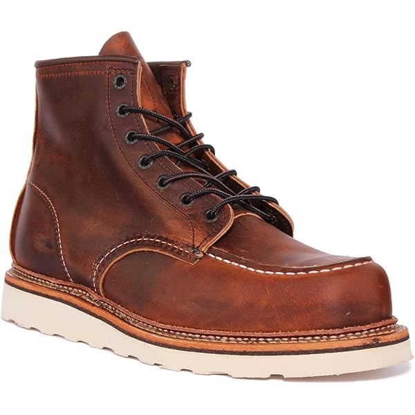 Amazon.com | Red Wing Heritage Men's Classic 1907 6-Inch Moc Toe
