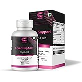CHARMSVEDA Liver Support Herbal Capsules with Milk Thistle, TUDCA, Artichoke & NAC – Advanced Liver Health Support, Overall Wellness & Immune Support* – 60 Vegan Capsules