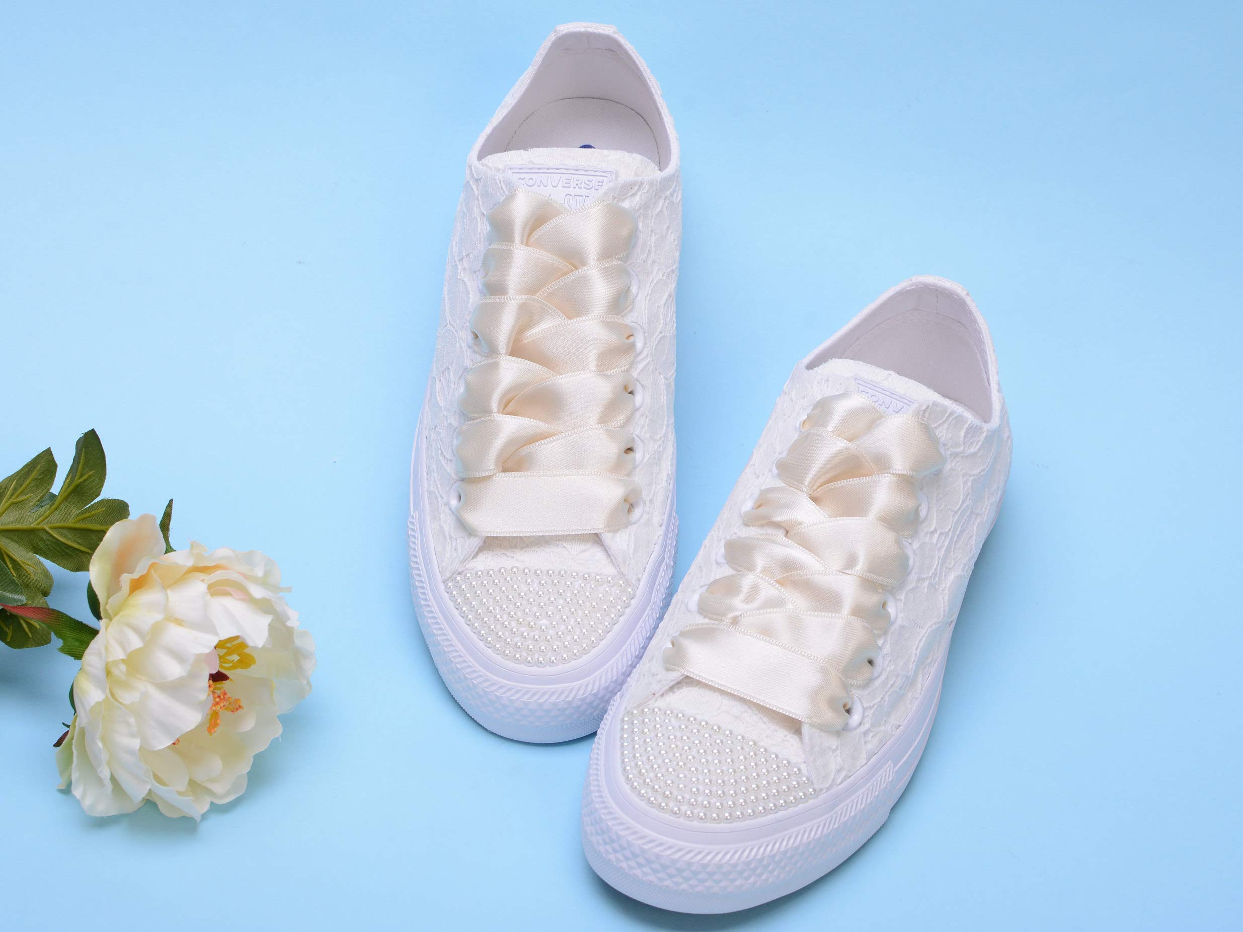 ivory wedding sneakers