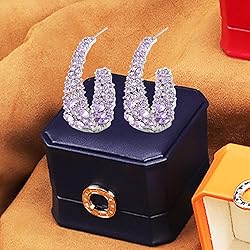 Statement Earrings for Women Bohemian Hoop Earring