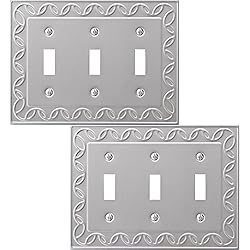 OKAWYC Triple Toggle Light Switch Cover NovaBloom