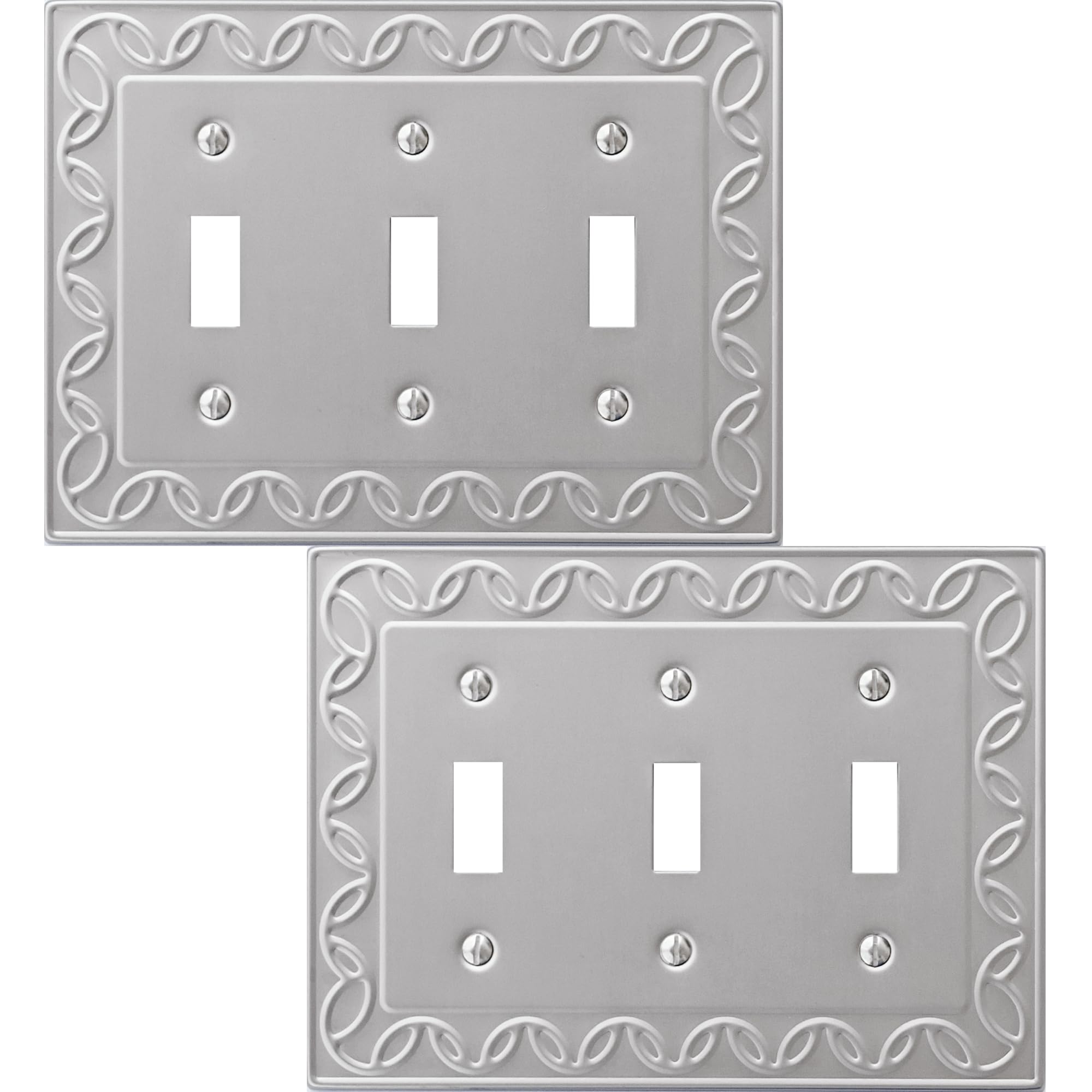 OKAWYC Triple Toggle Light Switch Cover NovaBloom