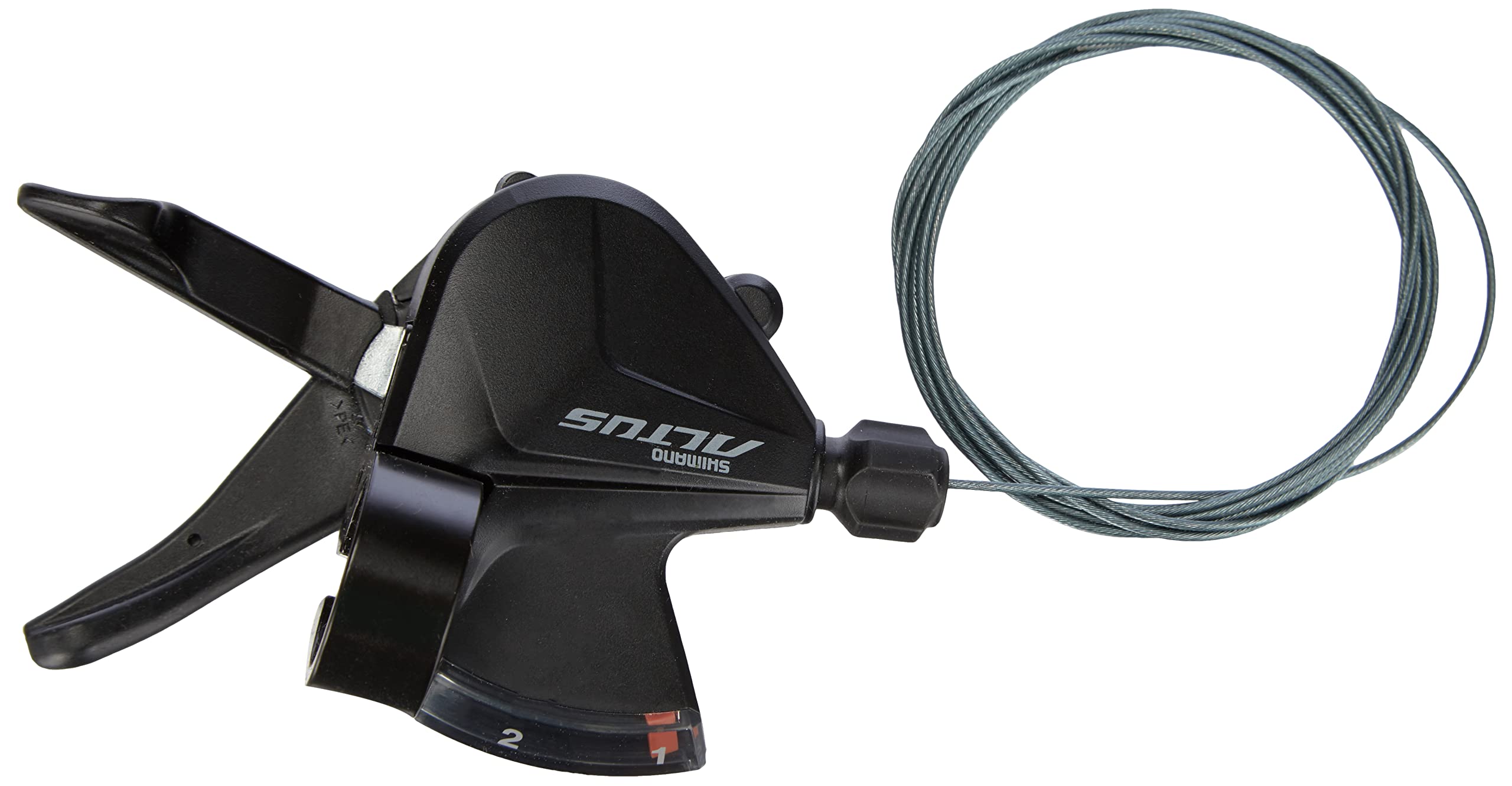 Shimano Altus SL-M2010-2L Altus Shift Lever, Band on, 2-Speed, Left Hand, Multicoloured(Multicolor), SLM20102LB
