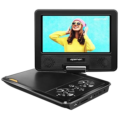 apeman DVDプレイヤー APEMAN 2020 Upgrade Portable DVD Player 7.5 for Kids Panama | Ubuy