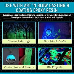 Glow in The Dark Pigment Powder - Neutral and