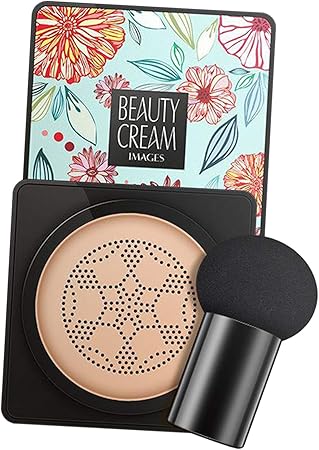 Amazon Fityle クリームキノコヘッドファンデーション 保湿コンシーラー 明るいベース長期的なキノコ化粧スポンジ 適用が容易 自然な色 Fityle クリーム 通販