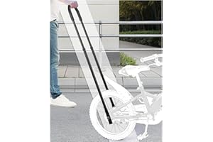 HIFLORA Kids Bike Training Handlebar | Ergonomic Push Assist Stabilizer for Safe Riding, 6-Level Height Adjustable, High Carbon Steel Frame - Quick-Install Design for Balance Bikes (5-12 Years)