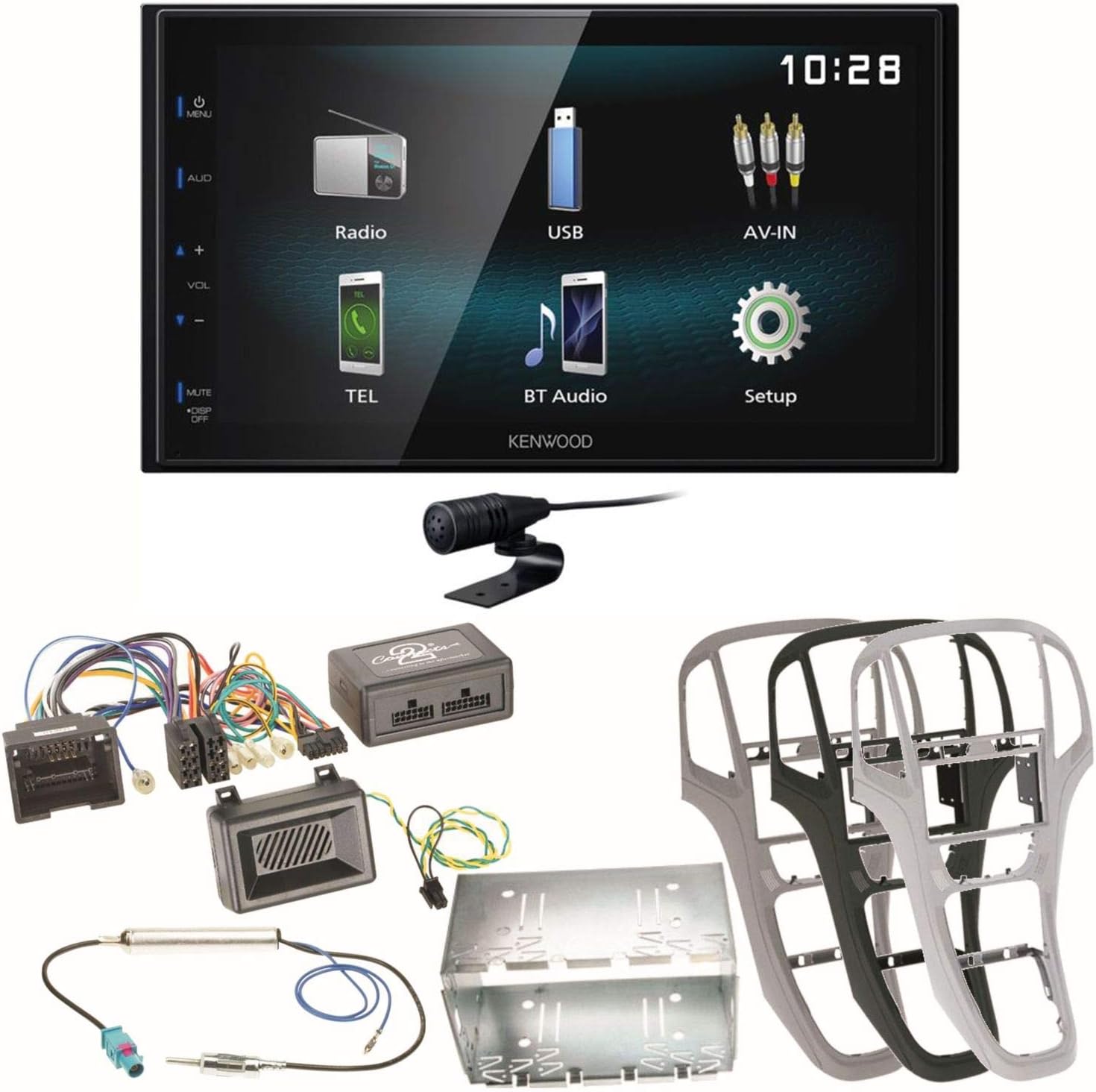Kenwood Dmx 1bt Bluetooth Hands Free Kit Usb Mp3 Car Amazon De Elektronik