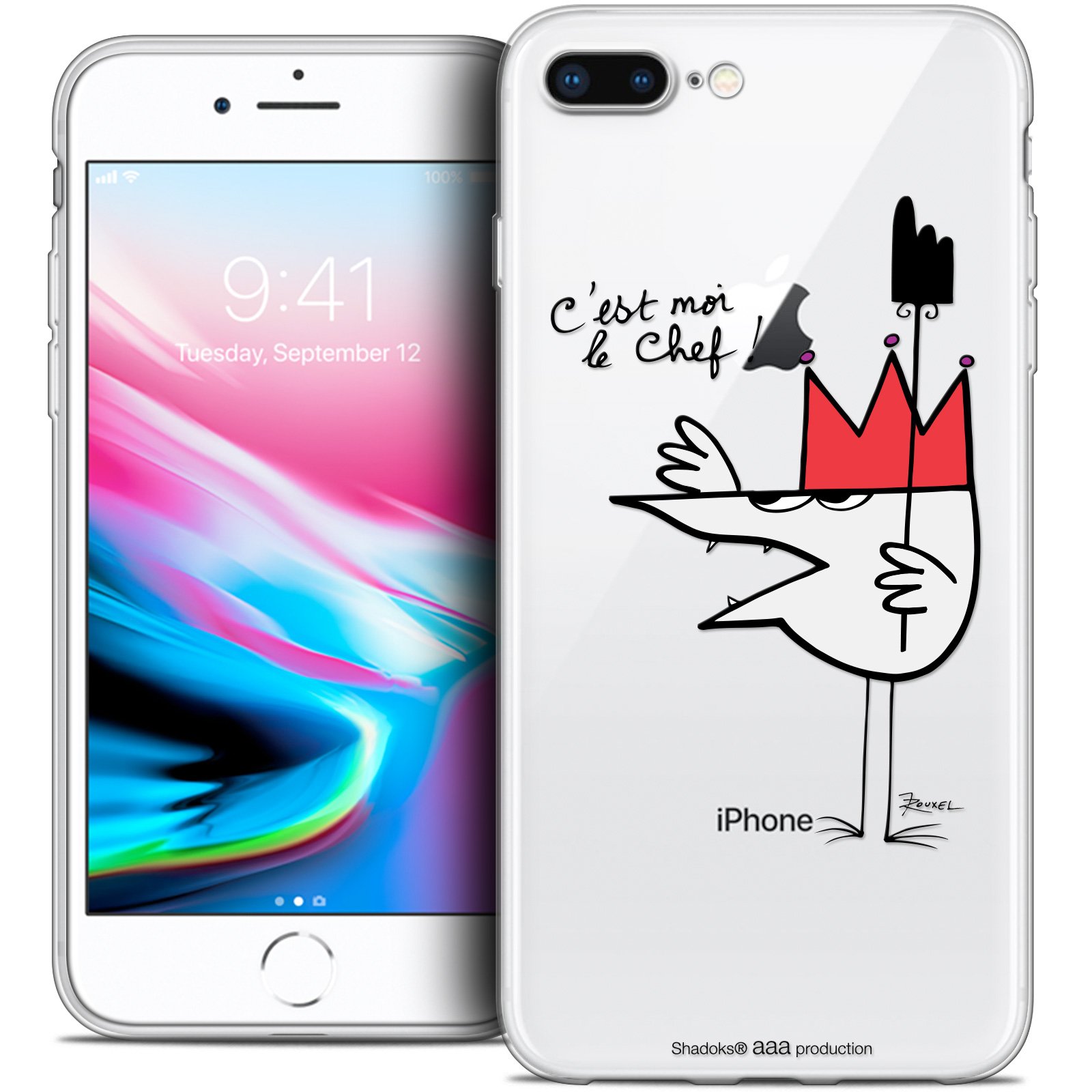 Case for Apple iPhone 8 Plus, The Chef 5.5 Inches