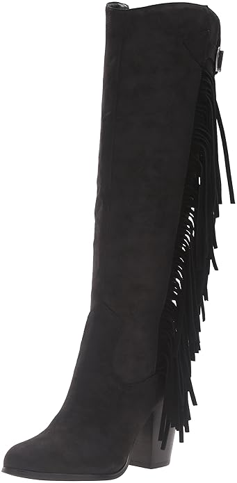 carlos santana fringe boots