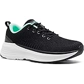 Women's Orthopedic Fashion Sneakers with Arch Support: Comfortable Cushion Flat Feet Shoes for Plantar Fasciitis, Orthotic Supportive Casual Thick Sole Sneakers for Ankle and Foot Pain Relief