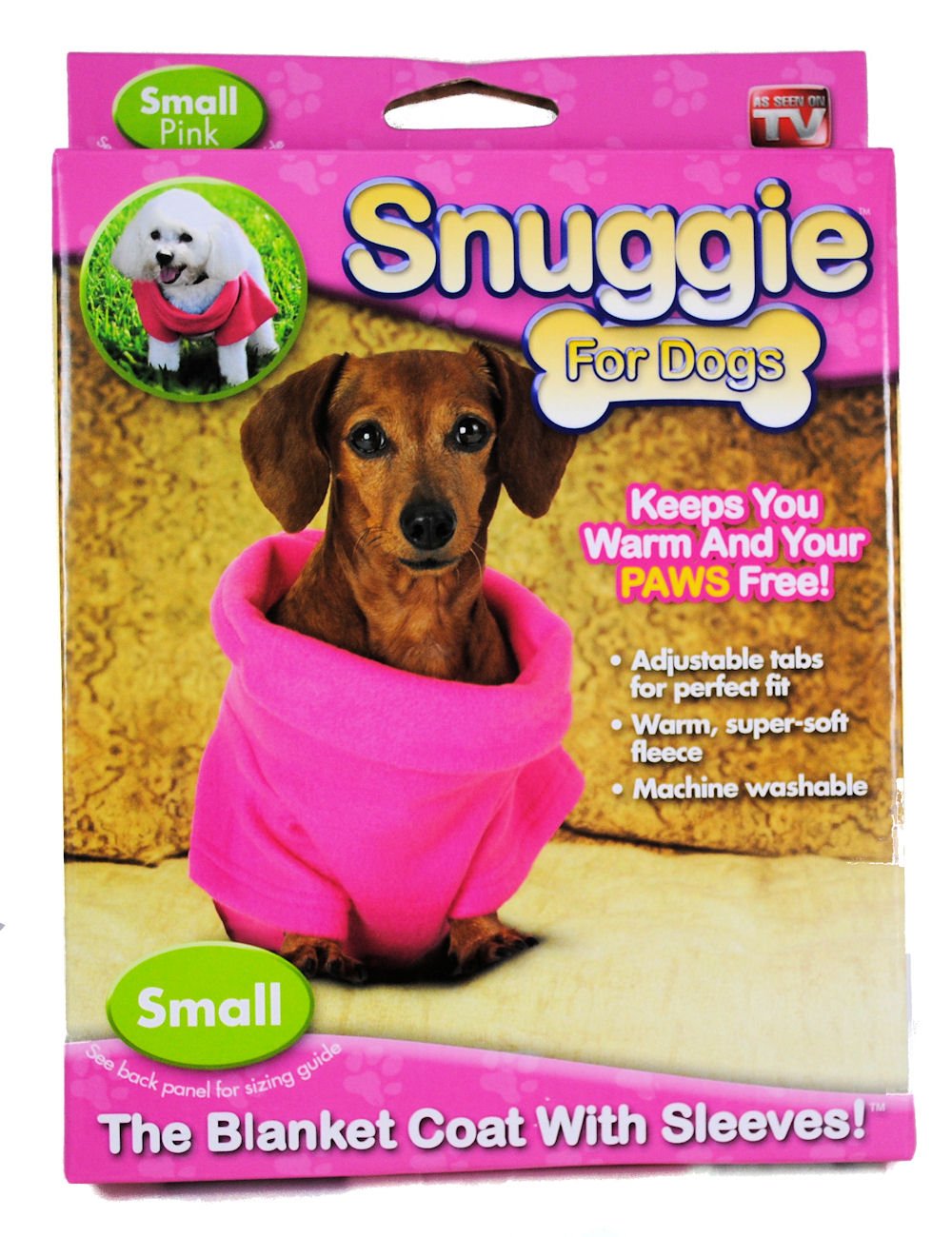 As Seen On Tv Snuggie For Dogs In Pink Buy Online In Guernsey At Desertcart 5883429