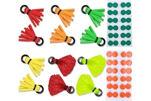 Maxcatch Strike Indicators Kit Fly Fishing Yarn Foam EVA Float Bobber Fishing Accessories 36PCS