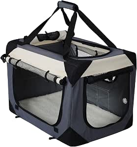 Transportín Para Mascotas Expandible Y Plegable - Para Gatos Y Perros Pequeños, Ideal Para Coche, Avión O Viajes