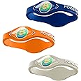 Power Balance the Original Genuine Performance Wristband, Silicone rubber Wristbands Bracelets sports bracelet wristband for men women, power 3 pack bangles, safe Waterproof Lightweight durable, size of M+M+L（M 19.0CM/L 20.5CM)