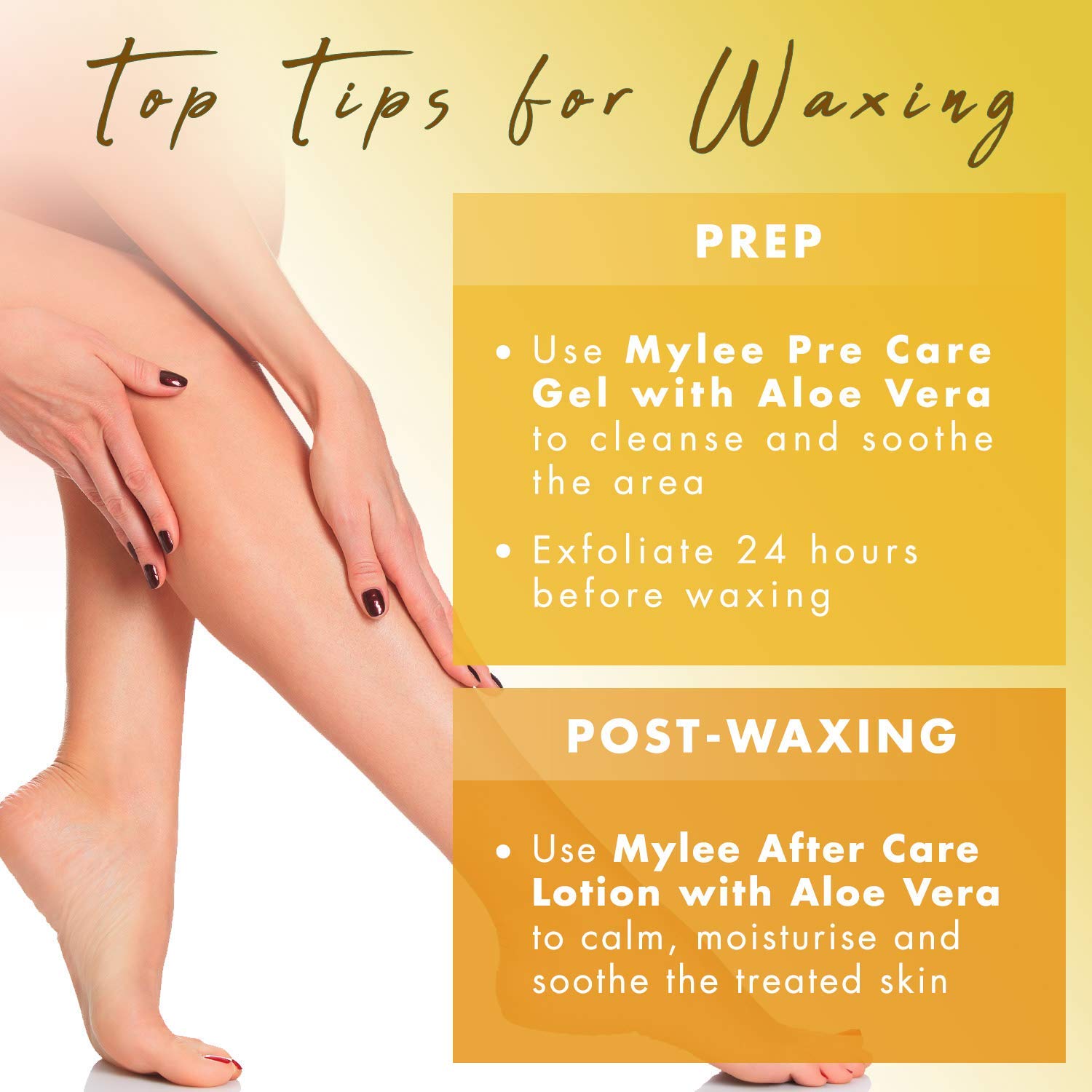 Mylee Honey Soft Creme Wax for Sensitive Skin 450g, Microwavable & Wax