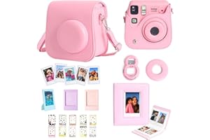 CAIYOULE Accessories for Fujifilm Instax Mini SE/7+/7c/7s Instant Camera Case Mini Film Album Photo Frames DIY Stickers Selfi