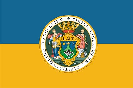 Magflags Flagge Large Hun Pecs Pecs Hungary Pecs Varos Querformat Fahne 1 35m 90x150cm Fahne 100 Made In Germany Amazon De Garten