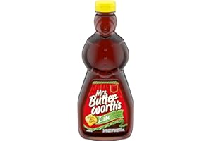 Mrs. Butterworth's Lite Thick and Rich Pancake Syrup, 1.5 Pound (Pack of 1), 24 oz