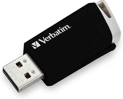 Verbatim Store 'n' Click USB 3.2 Gen1 32GB Flash Drive with Locking Mechanism