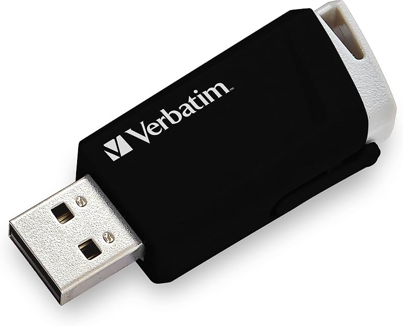 Verbatim Store 'n' Click USB 3.2 Gen1 32GB Flash Drive with Locking Mechanism