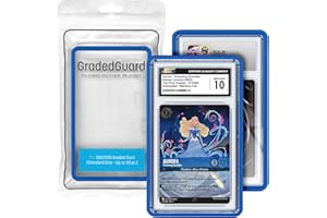 GRADEDGUARD Graded Card Case for Standard CGC Slab Case | Multiple Colors | Soft Touch Matte Finish | Stackable | Made to Fit CGC | Solid TPU and PC Design. (Royal)