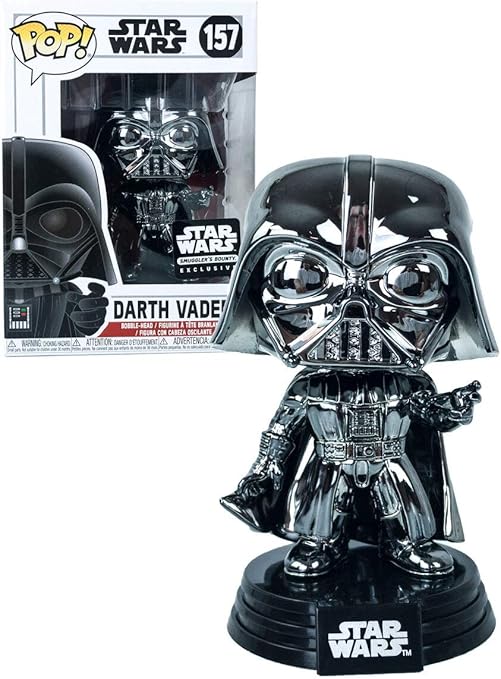 gold darth vader pop