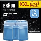 Braun Original SmartCare Shaver Care Center Refills 12 Pack 3in1 Lemon Scent