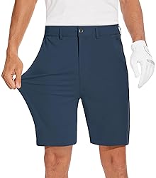 JWM Mens 7" Stretch Golf Shorts - Lightweight
