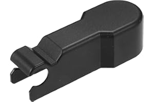 ACROPIX Front Windshield Wiper Arm Nut Cover Cap Black Fit for Jeep Wrangler JK 2007-2018 - Pack of 1