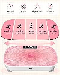 AXEFIT Vibration Plate Exercise Machine - Bluetooth