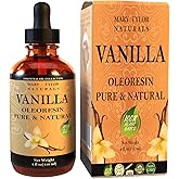Vanilla Oleoresin Oil (4 oz), Premium Therapeutic Grade, 100% Pure and Natural, Perfect for Aromatherapy, Diffuser, DIY by Ma