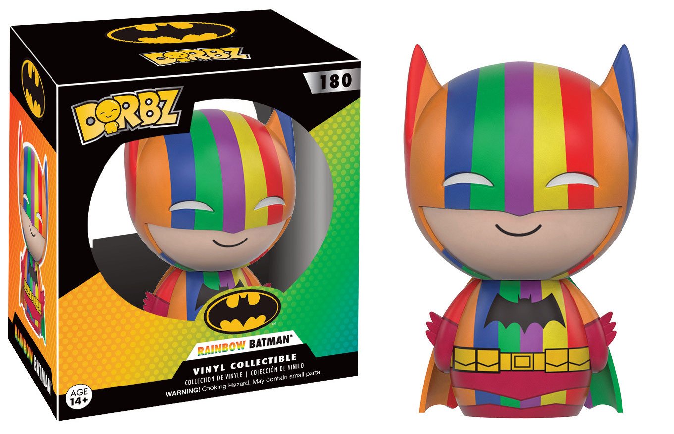 Funko - Figurine Batman 75th Anniversaire - Batman Purple Dorbz 8cm - 0889698107907