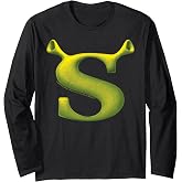 Shrek Initial Logo Poster Long Sleeve T-Shirt