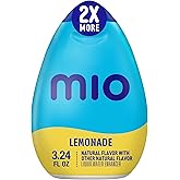 mio Liquid Water Enhancer, Lemonade, 3.24 fl oz | Zero Sugar &amp; Zero Calories, Squeeze to Control Flavor Intensity, Water Flavoring for All-Day Hydration, On-the-Go