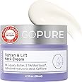 goPure Tighten & Lift Neck & Chest Moisturizer Cream for Visibly Firming, Tightening and Lifting Wrinkles & Crepey Skin, 1.7o