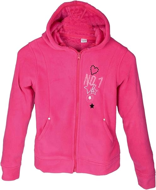 pink teddy fleece jacket