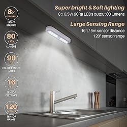STAR-SPANGLED 3 Pack 7” Motion Sensor Lights