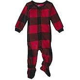 The Children's Place unisex-baby And Kids, Sibling Matching, Christmas Pajama Sets, Fleece