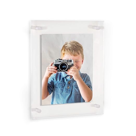 ArtToFrames Floating Acrylic Frame for Pictures Up to 24x36 inches (Full Frame is