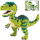 Myth Qholve Velociraptor Dino Building Block Set Detailed Dinosaur Model for Display, Construction Toy Gift for Kids & Collectors