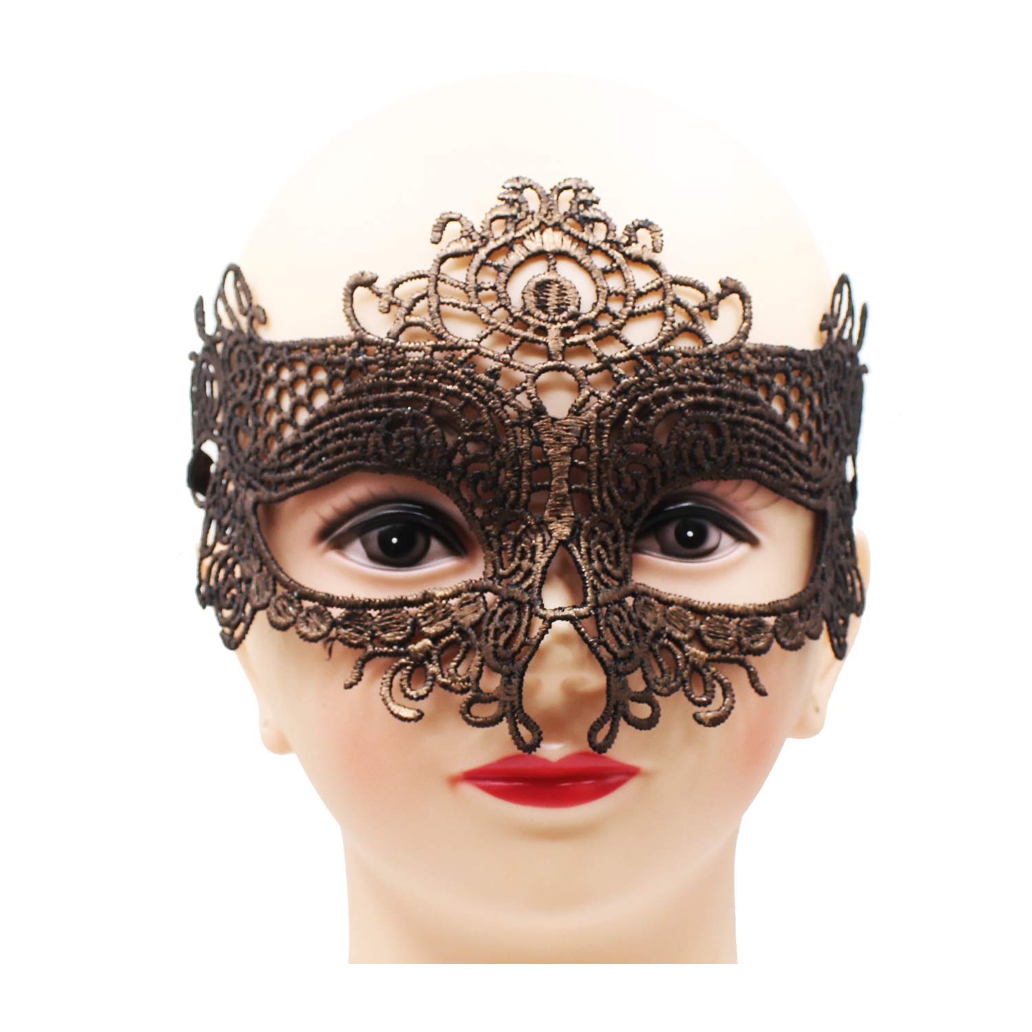 マスク ボール プロム イブニング パーティー 可愛い ベネチアン レース 超軽量 仮面舞踏会マスク Ueuc ハロウィン B07h3wrkc6 E クリスマス ままごとごっこ遊び 無料配達 Anoual Ma