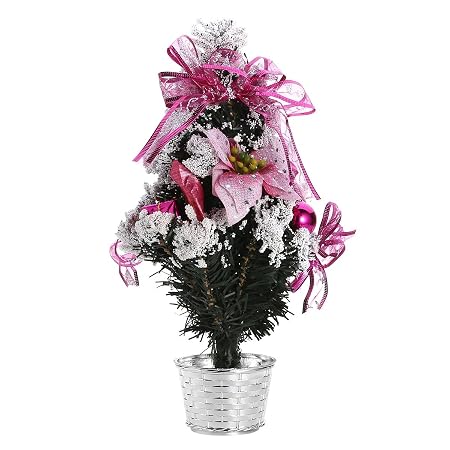 Yeahibaby Sapin De Noël De Scintillement Avec Fleur