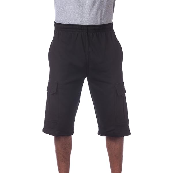 thumbnail image 2 of Pro Club Men's Heavyweight Mesh Basketball Shorts, Black, XX-Large 2 of 12