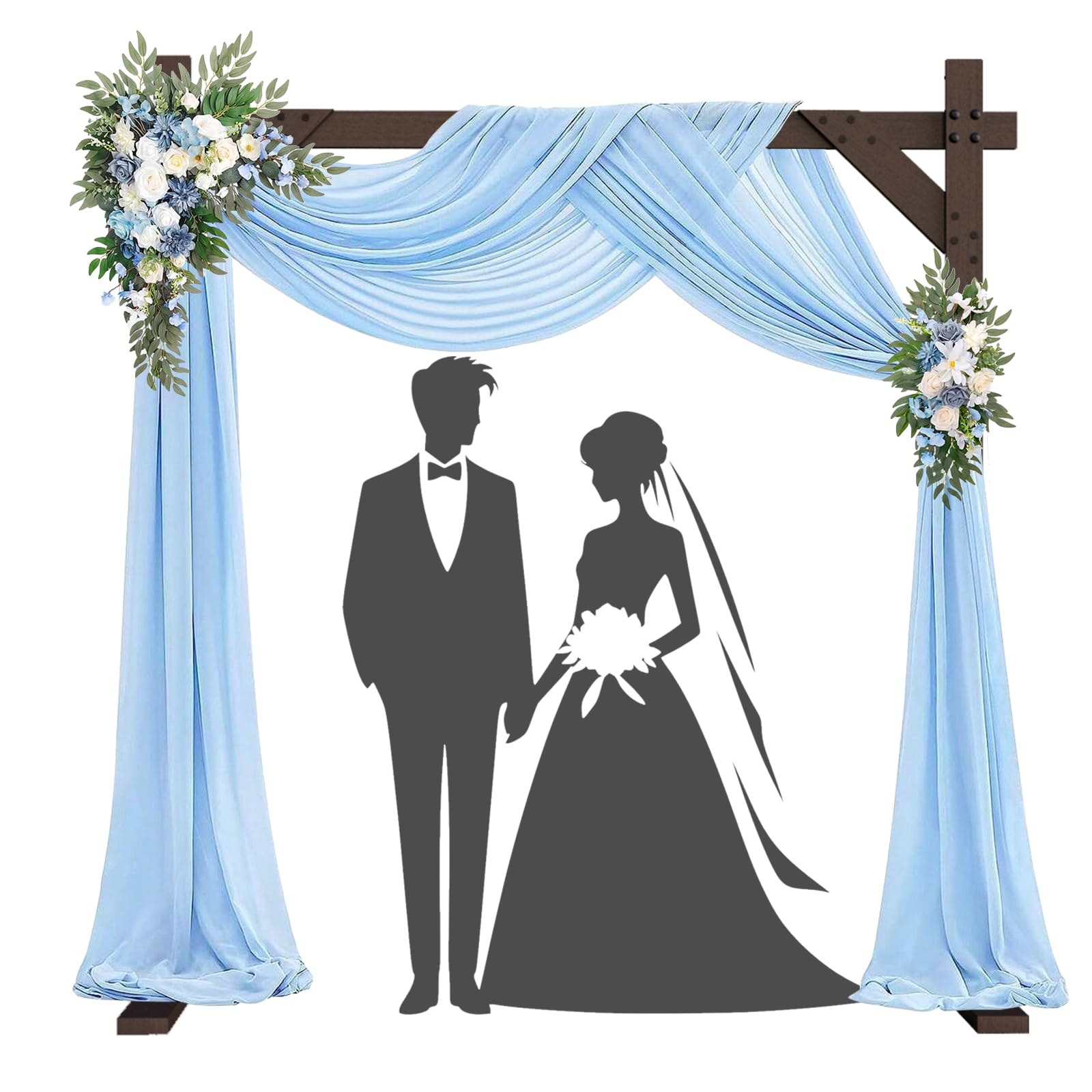 Photo 1 of ***INCOMPLETE - MISSING PARTS - SEE COMMENTS***
Kusamue Wooden Wedding Arch Frame 7.48 FT Square Wood Arch Wedding Arbor Backdrop for Ceremony Party Proposal Scene Garden Beach Forest Rustic Boho Decoration(7.48ft)
