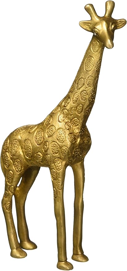 Amazon Com Decorative Giraffe Sculpture Brass Metal Art Gift Home