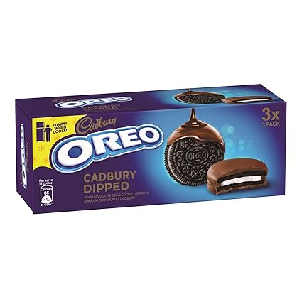 Cadbury Oreo Dipped Chocolate Cookie, 150g