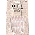 OPI xPRESS/ON Press on Nails | Long Coffin Shape Nail Art | 30 Count With Glue | Instant Gel-Like Salon Manicure | Long Lasting, Reusable, Non-damaging