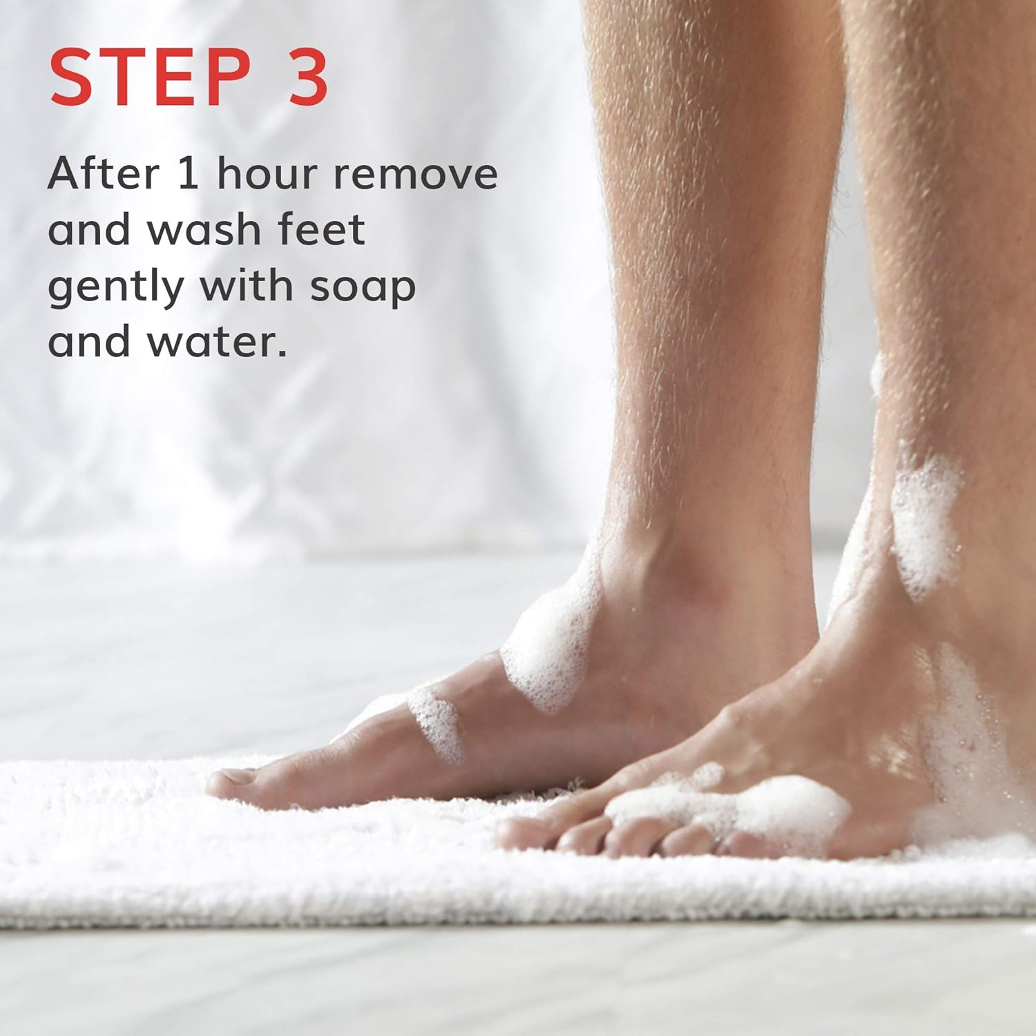 Baby Foot Exfoliation Foot Peel for Men - 1 Hour Treatment - Mint Scented - Fits up to Men's Size 14 : Beauty