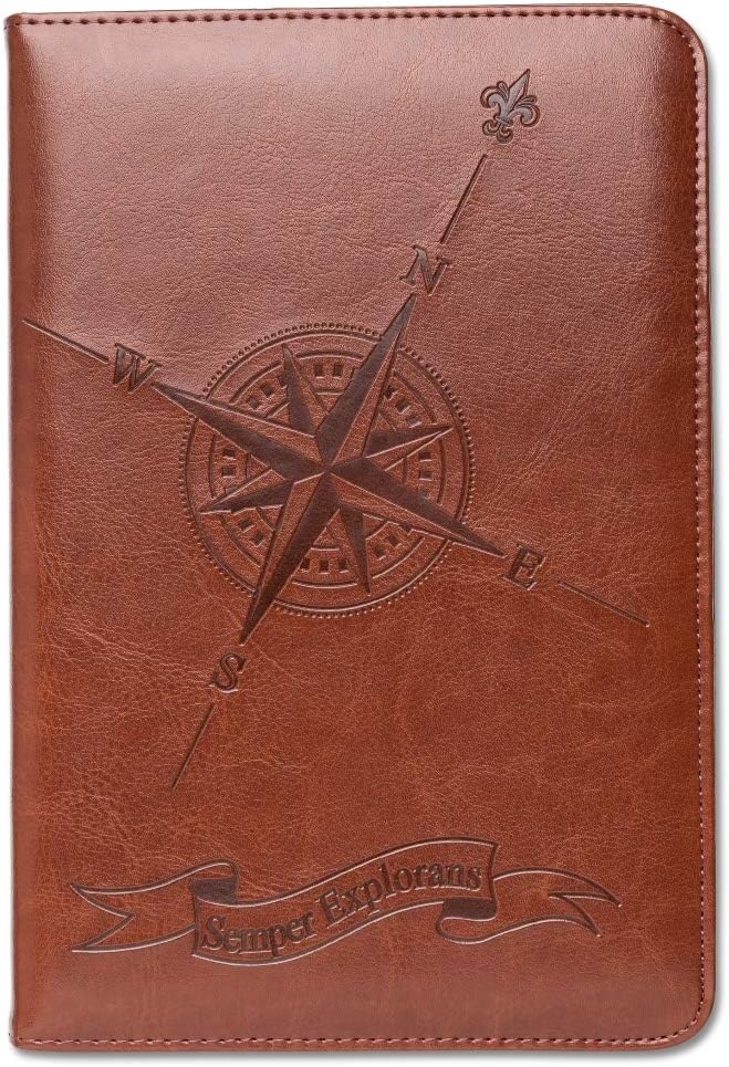 Compass Journal by SohoSpark, Writing Journal, Personal Diary, Lined